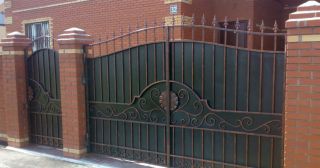 Купить распашные ворота кованные Рассказово, цена от 4725 руб.