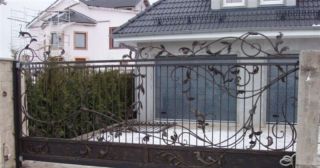 Купить откатные ворота кованые Рассказово, цена от 2744 руб.