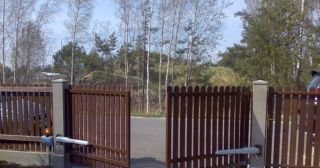Купить распашные ворота из штакетника Рассказово, цена от 2693 руб.